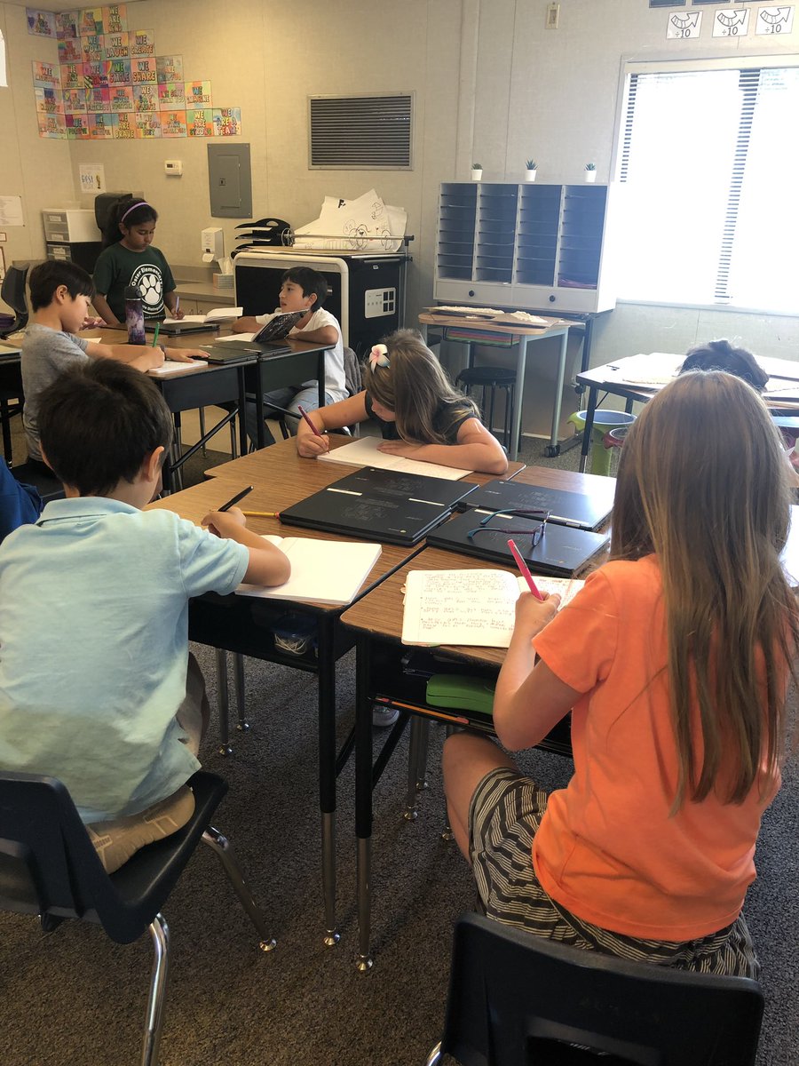 Ms_FergusonUSD's tweet photo. Our writers’ notebooks are getting filled with story ideas. Impressed with their stamina already. #usdlearns #osterpride https://t.co/QXX7IMt27U