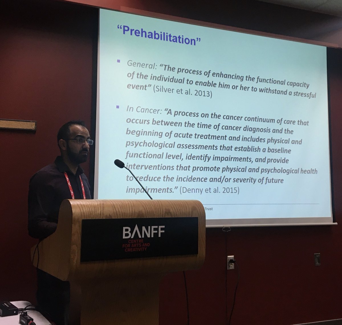 JulieBroseOT's tweet photo. Thanks ⁦@sahilsuleman⁩ for a great presentation on a physical and psychological #prehab program prior to cancer surgery! #ipos2019 #GetSet4Surgery https://t.co/zyMQm5MR5g