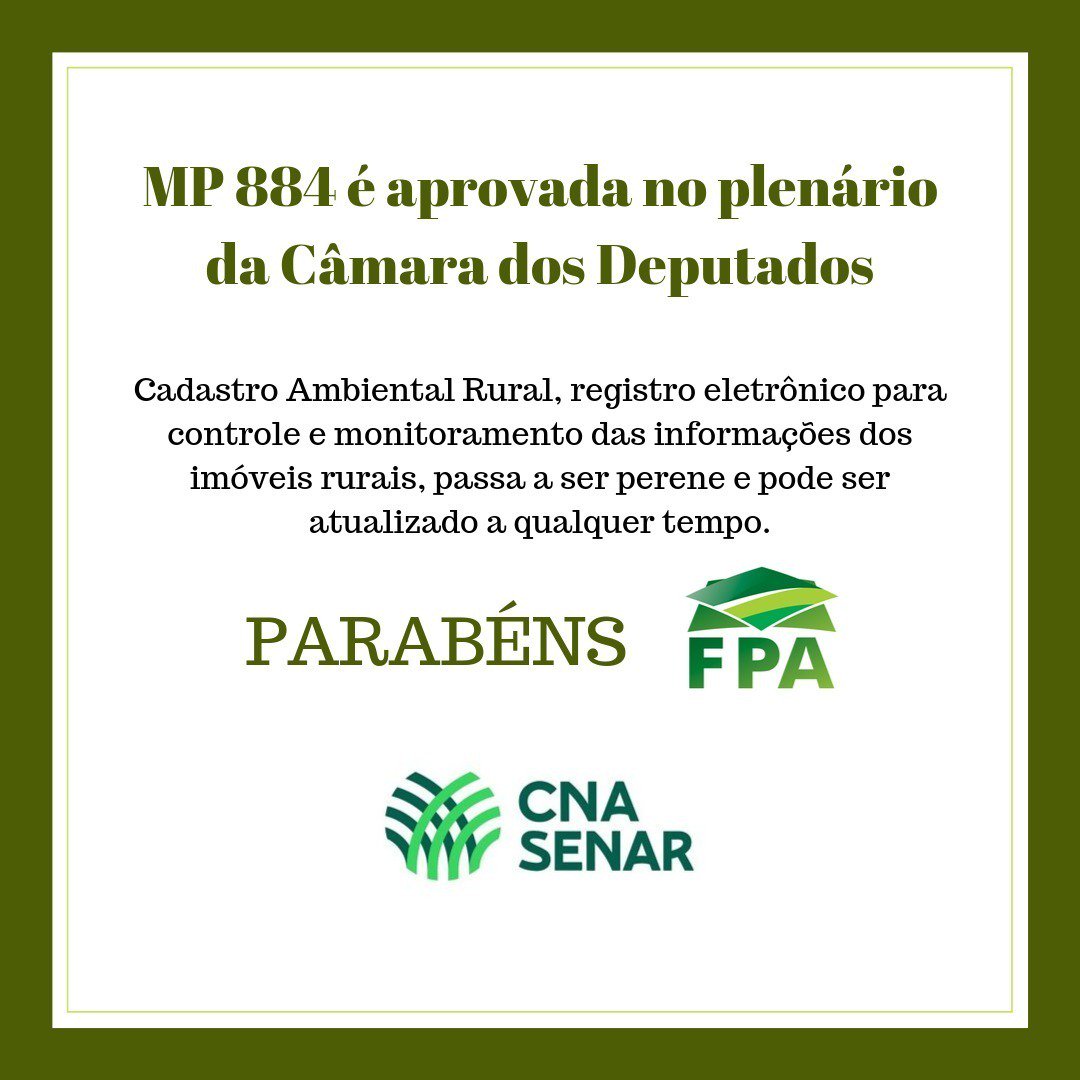 SistemaCNA's tweet photo. #SistemaCNA #MP884 @fpagro @alceumoreira https://t.co/daKU8Gj2lj