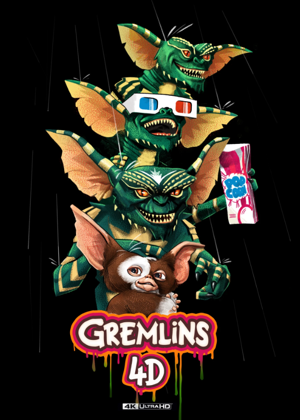 WBHomeEnt's tweet photo. #Gremlins like you've never seen them before! Artwork by Neal Brett, Matthew Shaw and Filip Jakub Bernard. https://t.co/k2441cXiqE