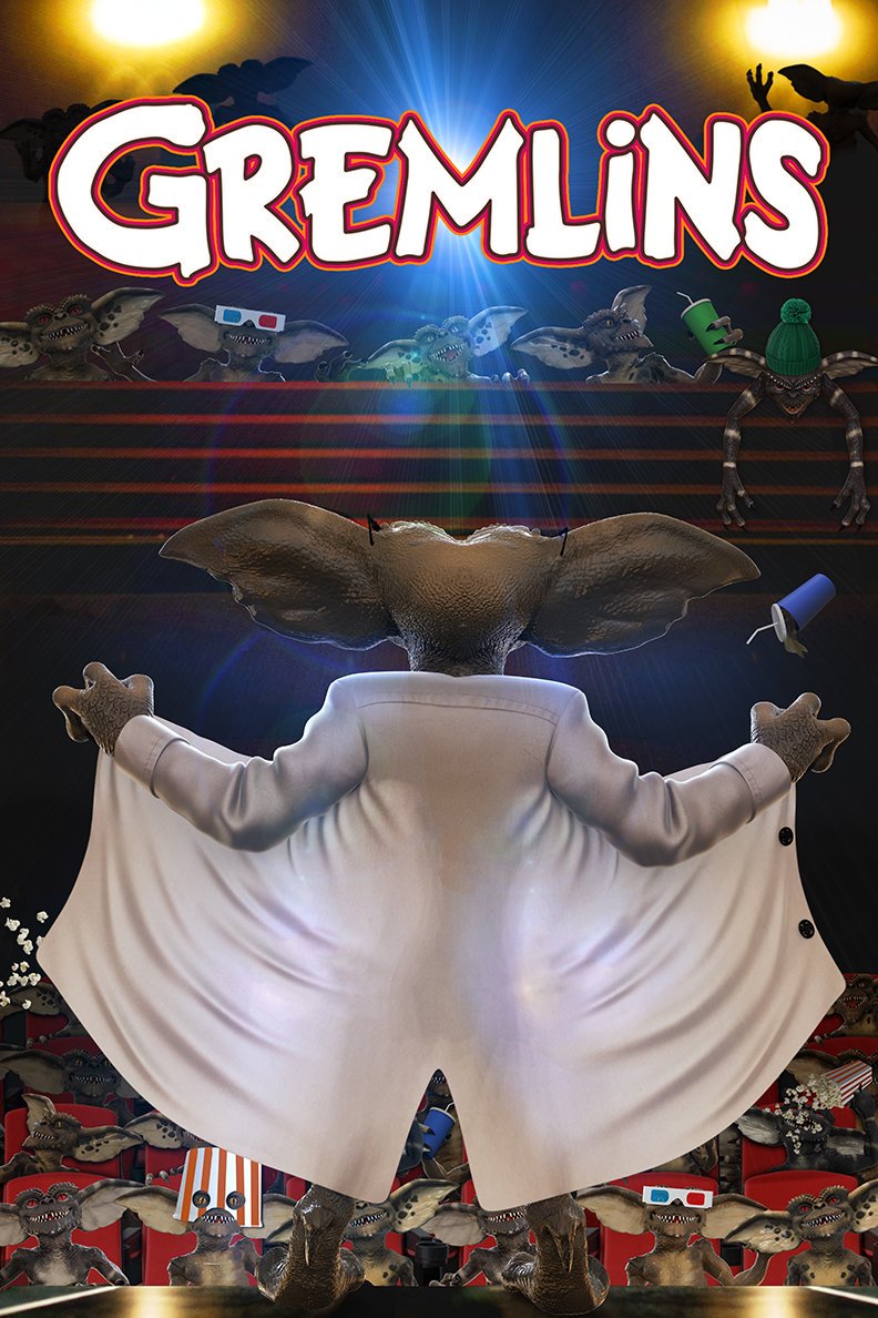 WBHomeEnt's tweet photo. #Gremlins like you've never seen them before! Artwork by Neal Brett, Matthew Shaw and Filip Jakub Bernard. https://t.co/k2441cXiqE