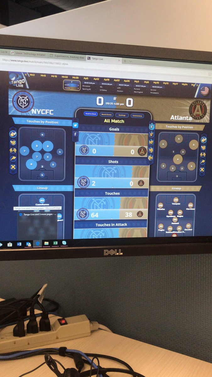 Tara_Sul's tweet photo. Stuck at work 😪 Cannot watch the #NYCvATL game but Tango Live has me covered! ⚽️  

https://t.co/35d3c0QeMy 

Just don’t tell my boss 🤫🤣 https://t.co/yr8996UydR