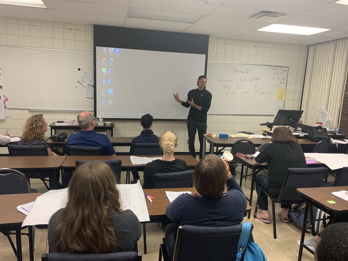 Proud to team up with our good friend <a href="/neutzy/">Alex Neutz</a> for a presentation for students at NCCC. Thank you to the students and staff for setting the presentation up and special thank you to <a href="/neutzy/">Alex Neutz</a> for being a huge supporter and partner of our program!