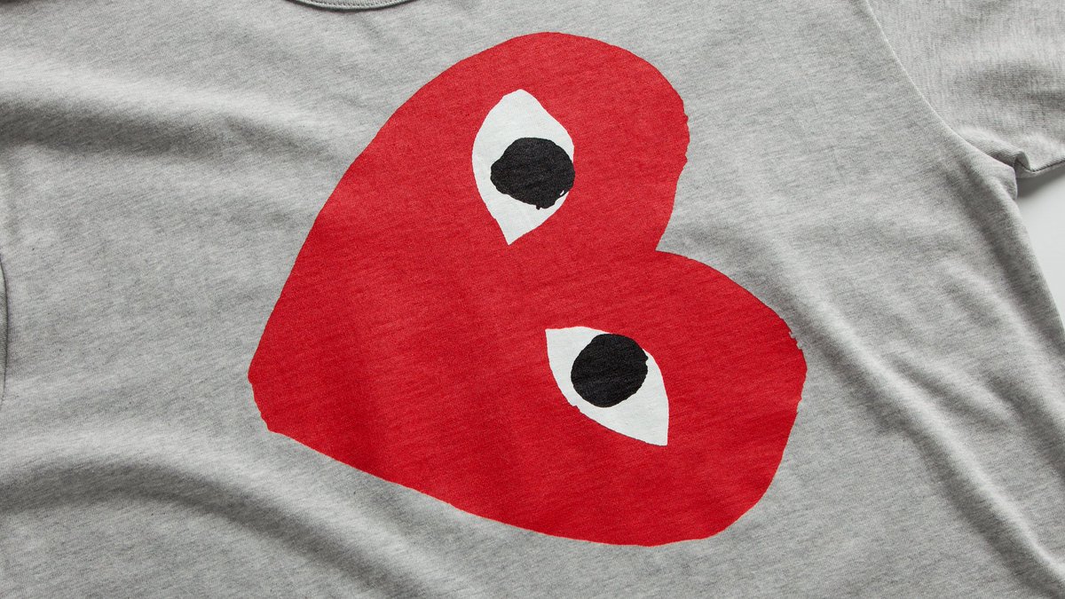 UnspokenPDX's tweet photo. Fall tees and hoodies from Comme Des Garçons PLAY just touched down at the shop. Available in store (sizes up to Japanese XXL). https://t.co/7srm28wNTm