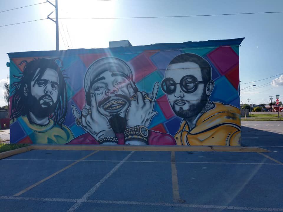 The Mac Miller Memoir On Twitter Mural Located In Edinburg