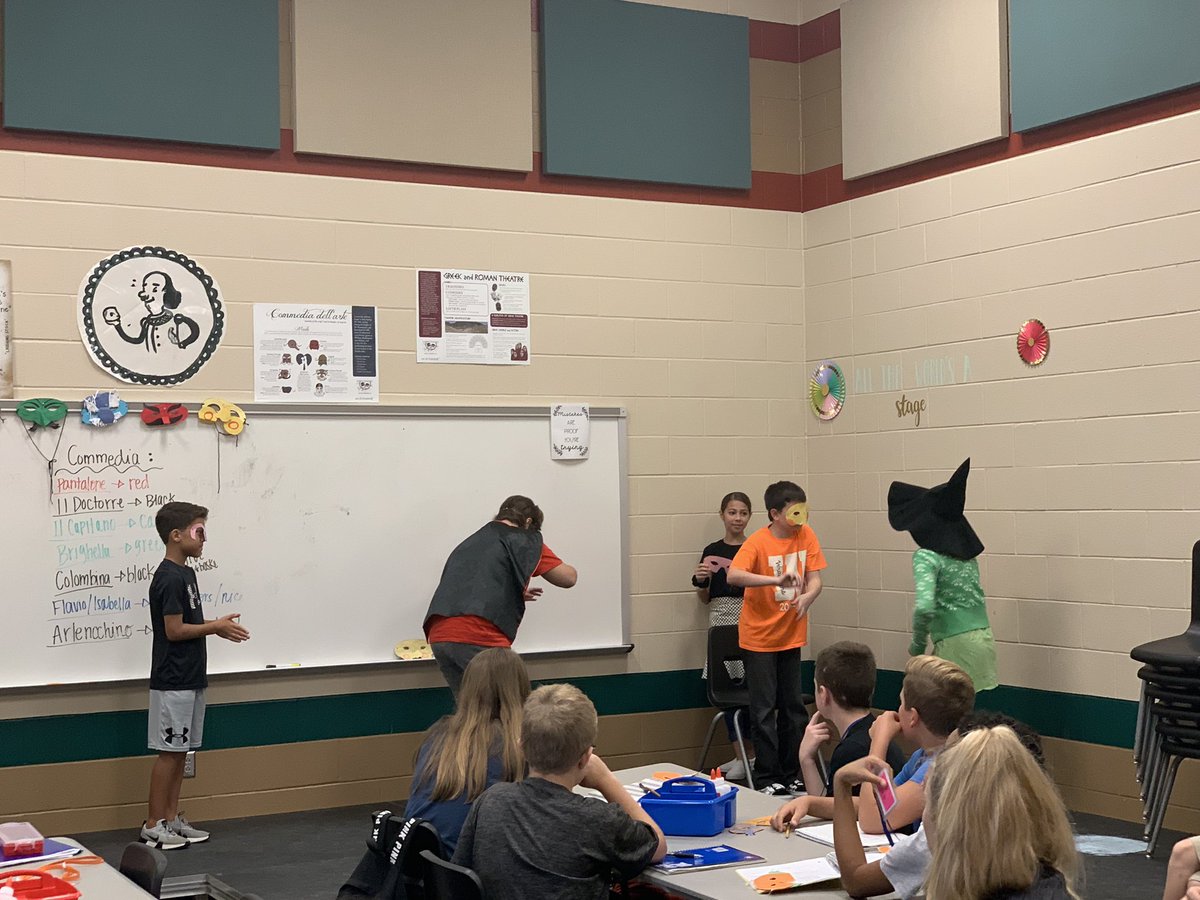 PRMS_Playhouse's tweet photo. Commedi! #prmsrocks #theatre https://t.co/MR9mSpHENd