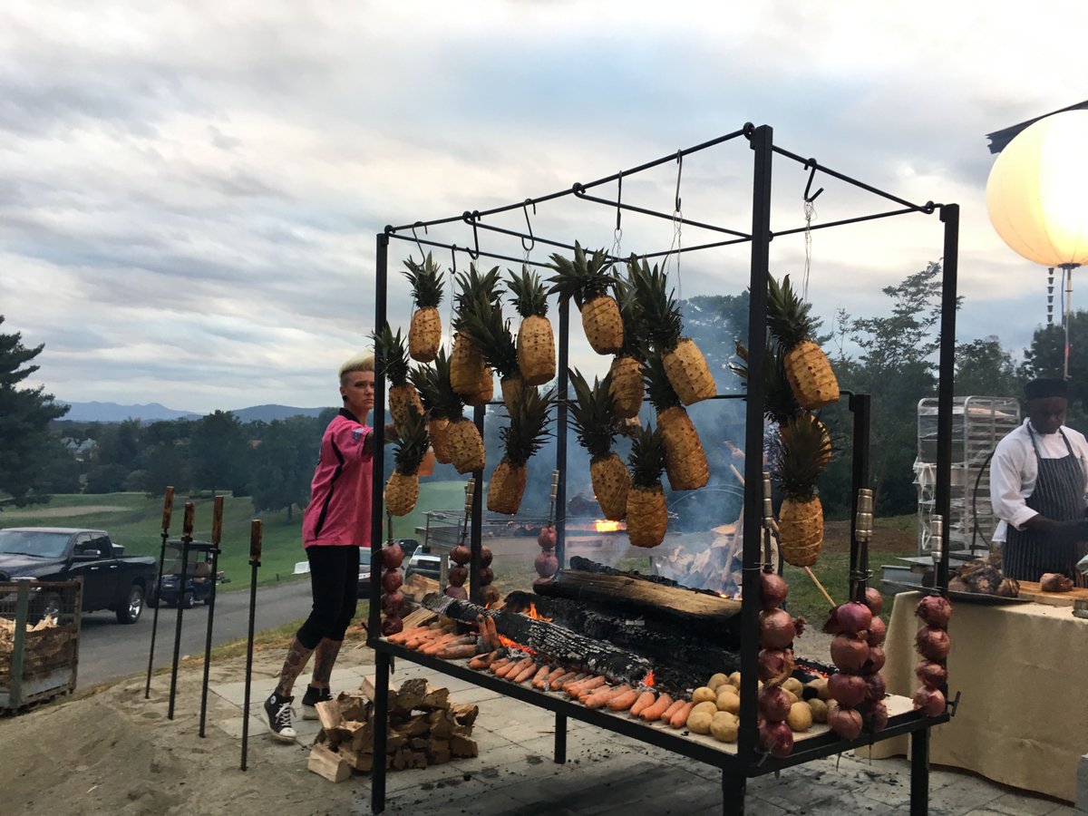 ElGauchoSteak's tweet photo. CEO Chad Mackay and Culinary Director Chef Jason Wilson are enjoying their time at the @CertAngusBeef Conference this week, learning about our sourcing partner, and of course, taste testing! #beefthatisbest #beefbash19 #bestangusbeef https://t.co/cogRv5f8Rc