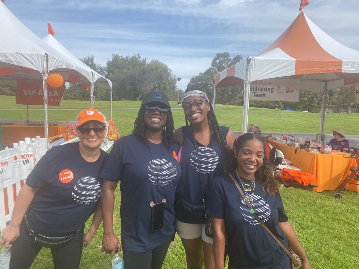 Better late than never! We walk for Tuggle #KidneyDisease #tugglenation#CerritosPride#LifeatATT