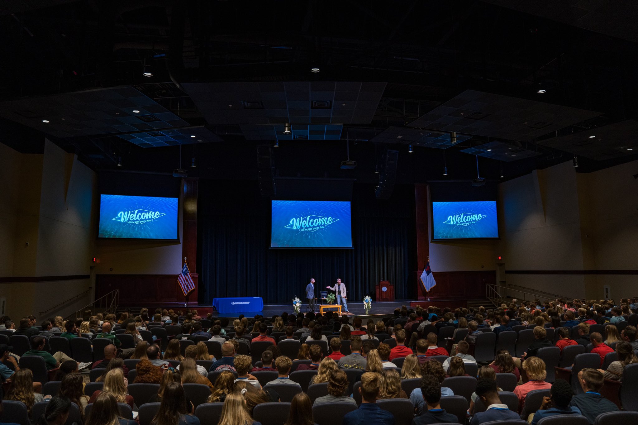 Monty Lobb on Twitter: "Vision 2 yrs. in making @ Ohio Christian University  came true w/ Advance L'ship Summit. Approx 432 student-athletes, coaches, +  AD's from the OH Mid State League gathered