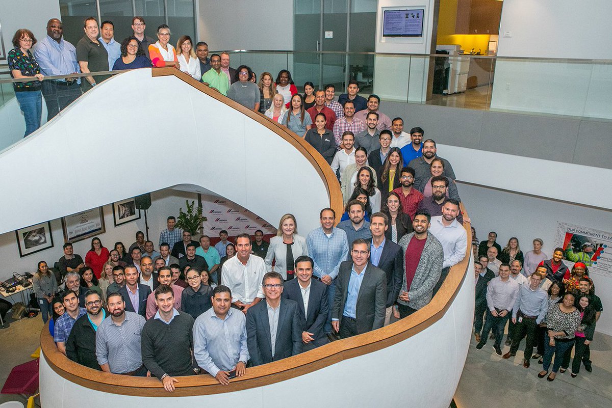 A big send-off today for <a href="/IMadridejos/">Ignacio Madridejos</a> as we wish him luck in his future endeavors. After more than 20 years <a href="/CEMEX/">Cemex Global</a>, he's moving on. Thank you Ignacio for your commitment to #safety, our #customers &amp; for helping us to #BuildABetterFuture for many generations to come!