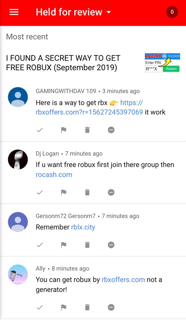 So I Just Posted A Video About Free Robux Generator Sites - how do robux genrators work