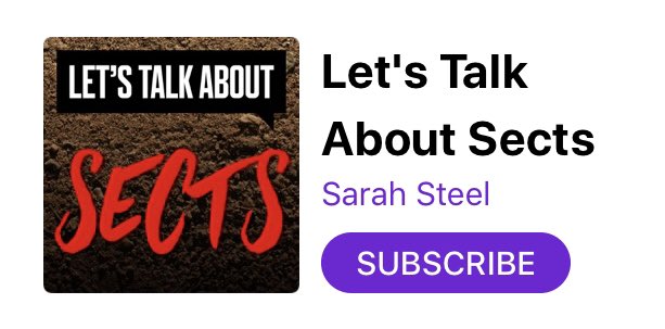 b11webdev's tweet image. I see what you did there! 😏 #wordplay #sects