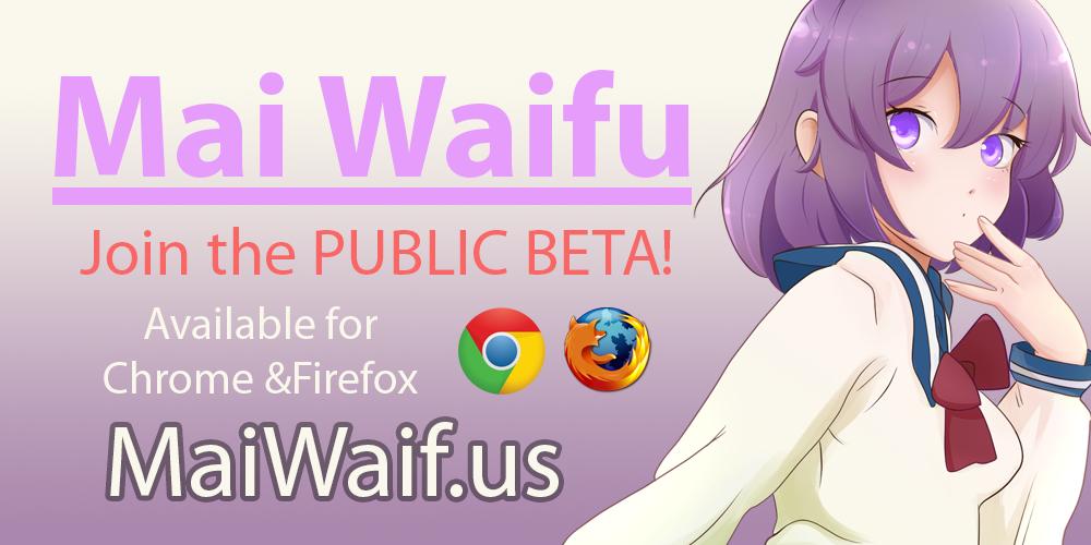 You earn a cute badge to showoff your waifu after configuring via. maiwaif....