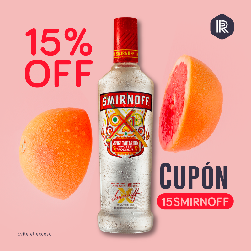 getroyalmx's tweet photo. ¿Ya probaste el Vodka sabor a Tamarindo?
Pide el tuyo con 15% de descuento por el app
Cupón: 15SMIRNOFF
Te le llevamos en menos de 40 minutos.

Android: https://t.co/k4zYX0We4l
IOS: https://t.co/GQg7cInBk9
#smirnoffx1 #vodka #mexicocity #miercoles https://t.co/to9HB8M0MK