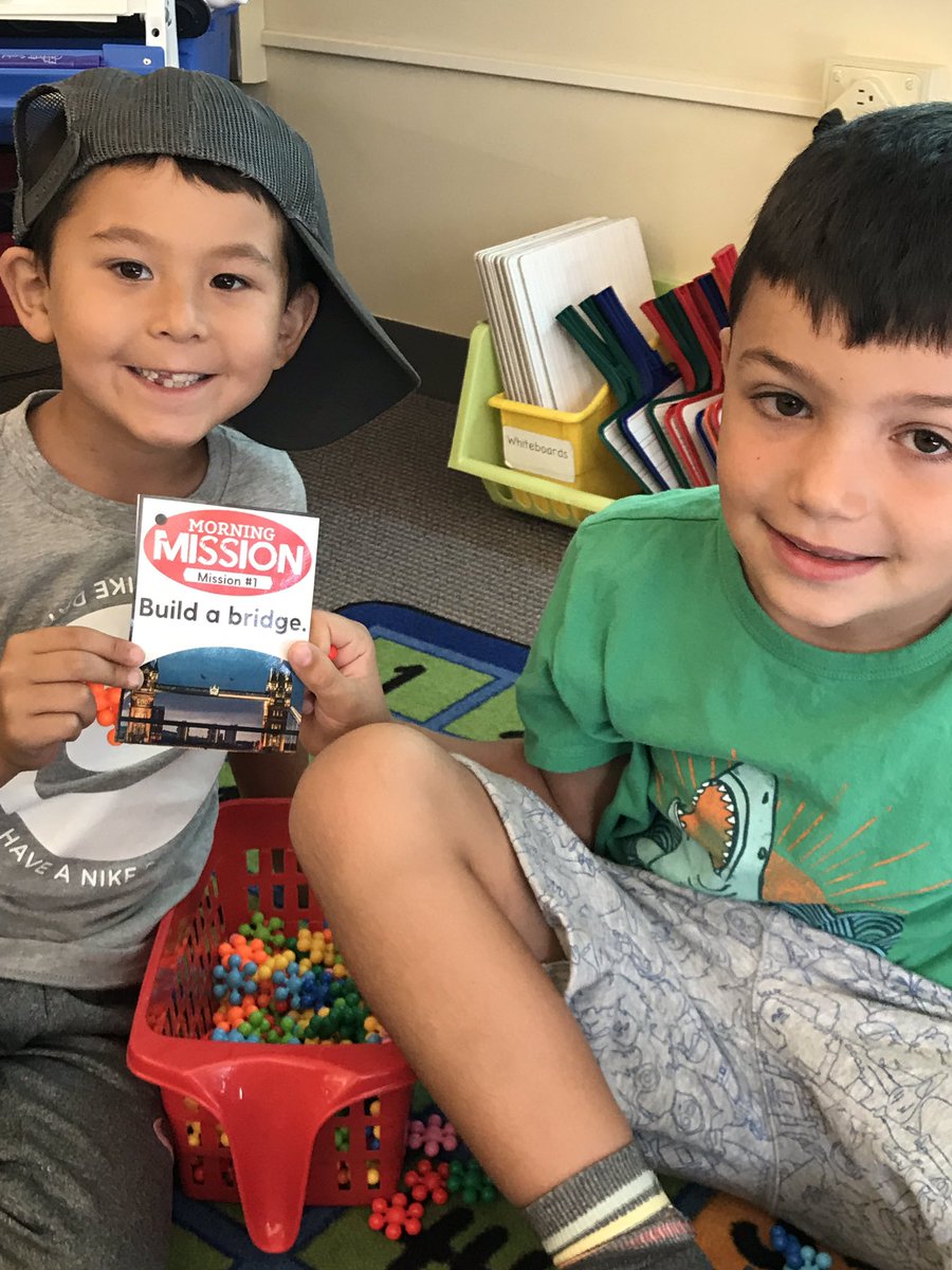 thomsontimes's tweet photo. “Morning Missions” have begun! Students loved working independently or in groups to complete this first task. This morning’s challenge was to create a bridge using the materials provided. 

#1Thomson #fullermeadow #STEAM https://t.co/3MqDB0bG3Z