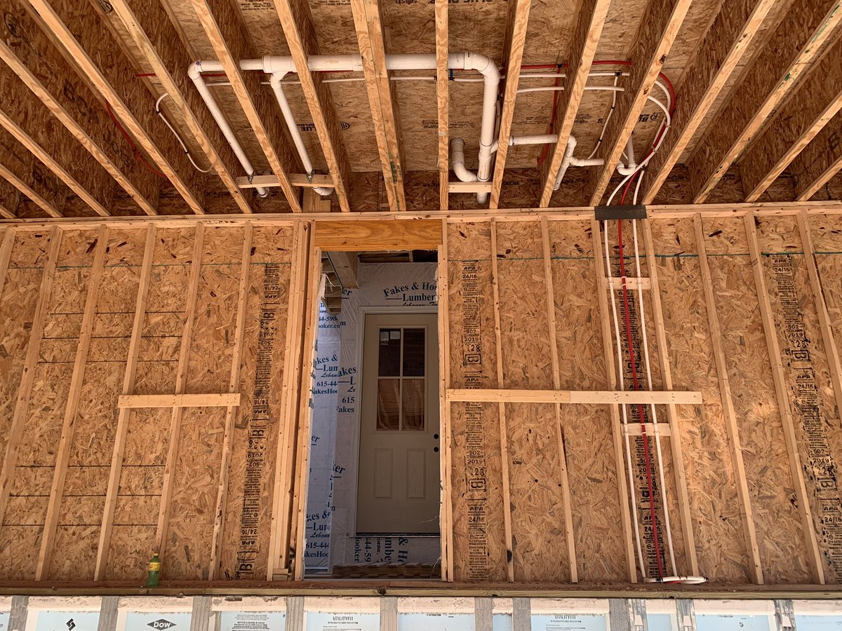 Windows and plumbing done! Up next electrical.
#leesintennessee #magnoliavalleyestates #eaglevilletn #rutherfordcounty #countrylife #Godscountry #smalltownusa #farmhouse #modernfarmhousestyle #whitefarmhouse #jamietaylordesigns #BoggsCustomHomes #customhomebuilders #allthingshome