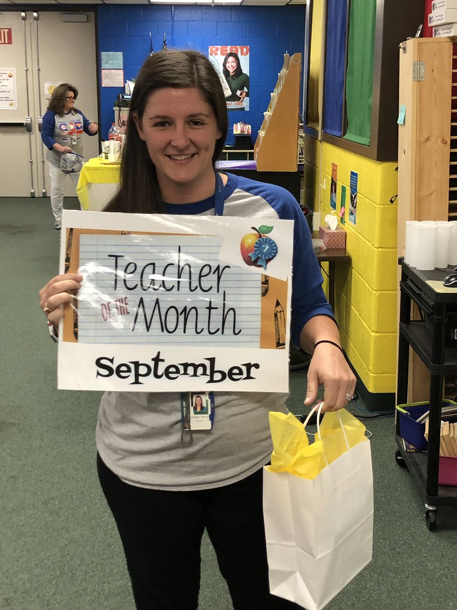 shwill2867's tweet photo. Congratulations  to our September Teacher if the month, Mrs Jenkins and Employee of the month, Mrs Lozoya!  Thank you both for making SJE great! #sjeproud #BuildingChampions https://t.co/8DKCnhaLCd