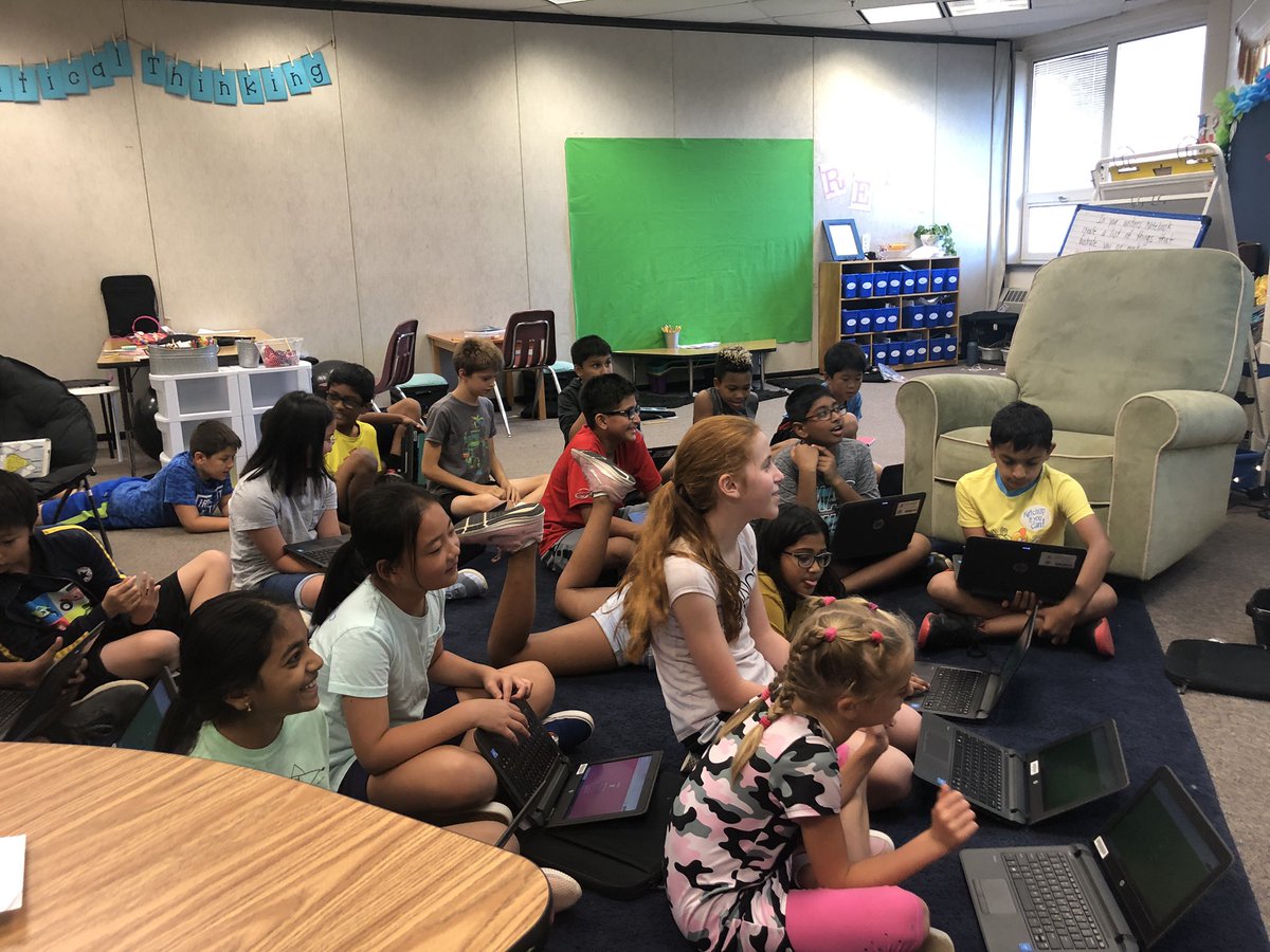 FeckoTech's tweet image. Making Caesar’s English fun and engaging using @GetKahoot!  Adventures in learning with these kids this year!!!! #fcpsaap @PoplarTreeES