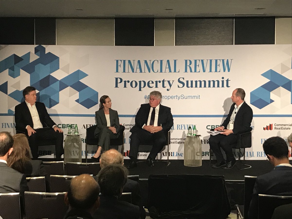 MichaelBleby's tweet photo. ‘There are winners and losers in retail. There’s the destination centre... and then there’s convenience’. Weakness is in the middle ground between - and the regions, says @VicinityCentres’ Grant Kelley with @PendalGroup’s Julia Forrest, @ScentreGroup’s Greg Miles. #AFRProperty19 https://t.co/FifjHMkmUo