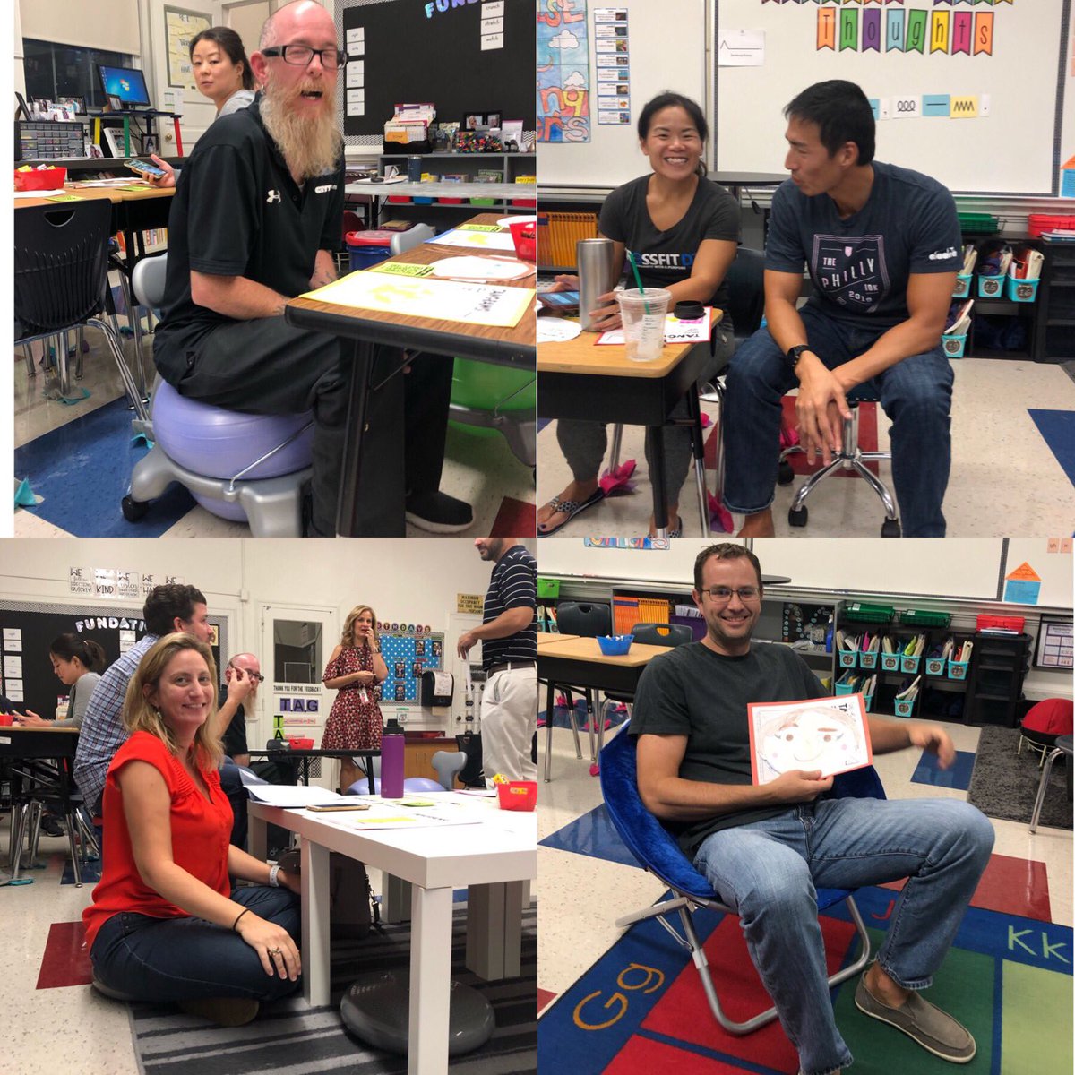 Flexible Seating at Back to School Night <a href="/TatemMrsLloyd/">Angela Lloyd</a> <a href="/JFTatemES/">J. Fithian Tatem Elementary School</a>