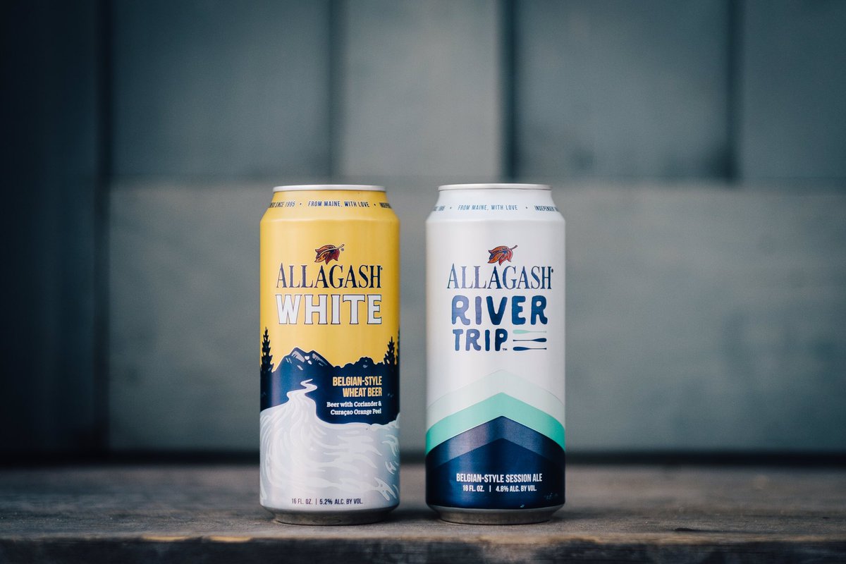 BREAKING: CANS of <a href="/AllagashBrewing/">Allagash Brewing Co</a> White &amp; River Trip will be available throughout Chicagoland NEXT WEEK! Stay tuned for more release details and launch events. 

(Feels great to finally be sharing this 👊🏻)

#CheersVeryMuch
