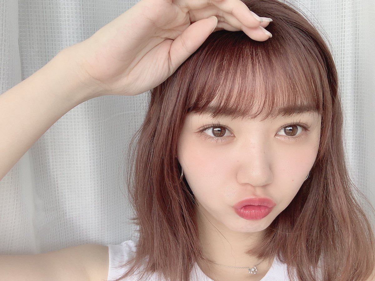 江野沢愛美 在 Twitter 上 前髪増やしてもらっていー感じっ カラーも可愛い Shimaginza T Co G2aumjxqwo Twitter
