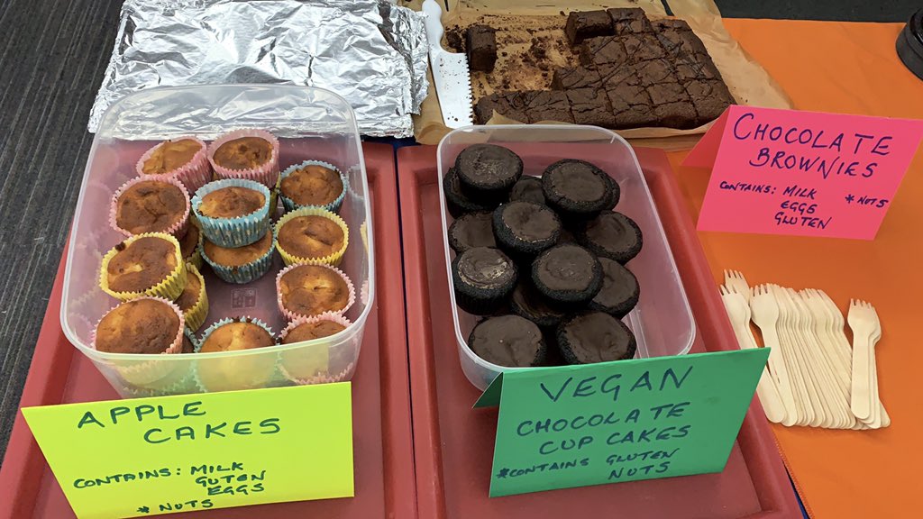 ScranHQ's tweet photo. We were lucky to collaborate with the Secret Garden Project volunteers and serve delicious food using some of the fresh produce from the garden to the students and staff members at the Foster canteen. Congratulations to the fabulous volunteers on the completion of their project. https://t.co/YNPj5Gb76y