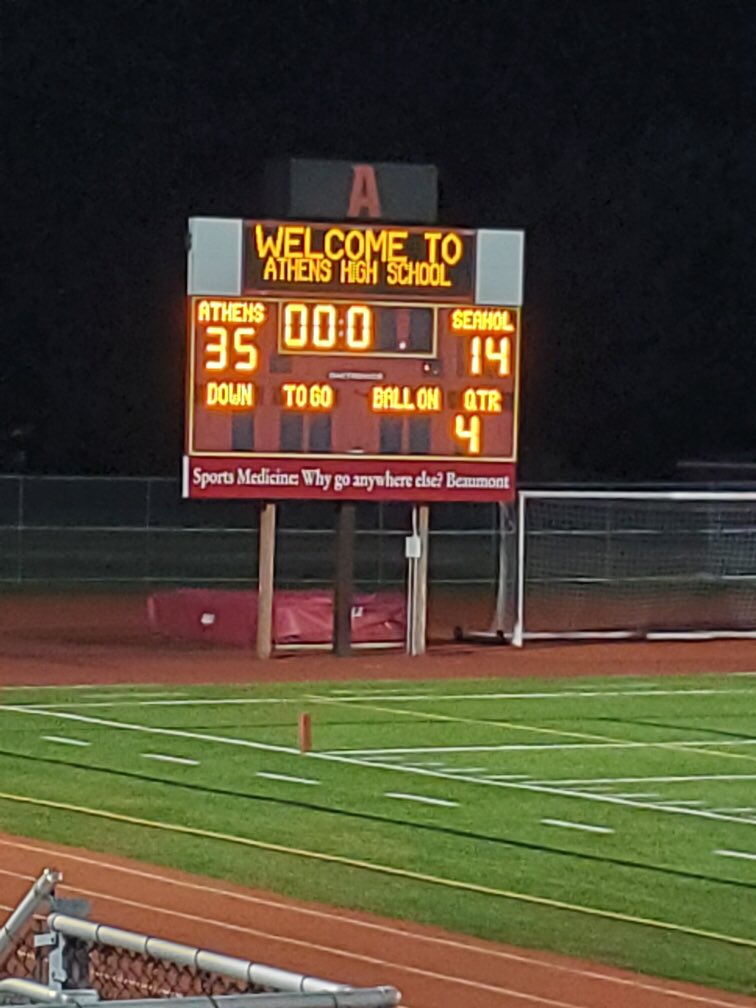 Freshmen beat Seaholm 32-14! 

Great job <a href="/coachculp/">Steven Culp</a> and team! #TOUGH