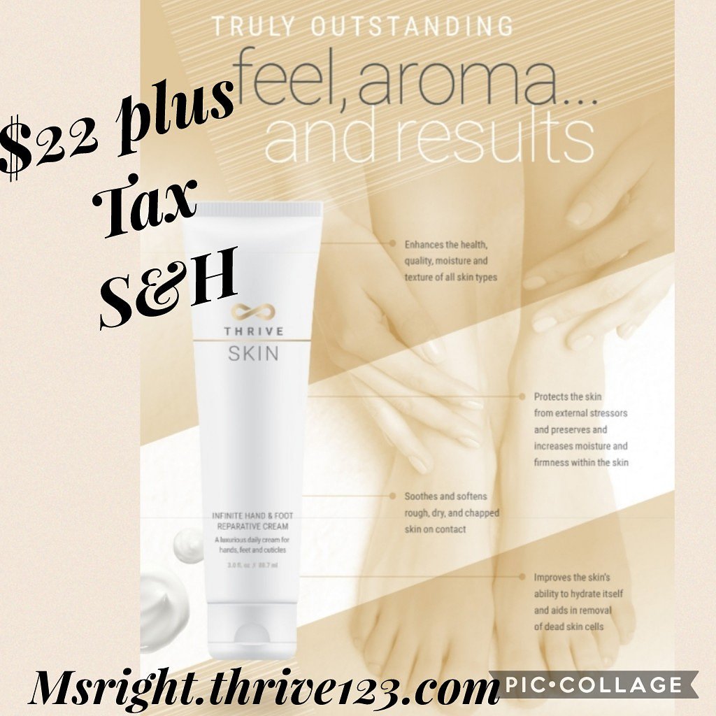 MelThrives's tweet photo. 💥ORDER NOW💥
Infinite Hand and Foot Reparative Lotion... 💲22 plus taxes/S&H❗
(CREDITS CANNOT BE USED)
#GETIT
https://t.co/lj9MsaQkX5
#THRIVE #LeVel #changingtheindustry #thrivenotsurvive #livingmybestlife #sharingiscaring #ThriveSkin #CBDSkinCare https://t.co/pc4XSfFREB