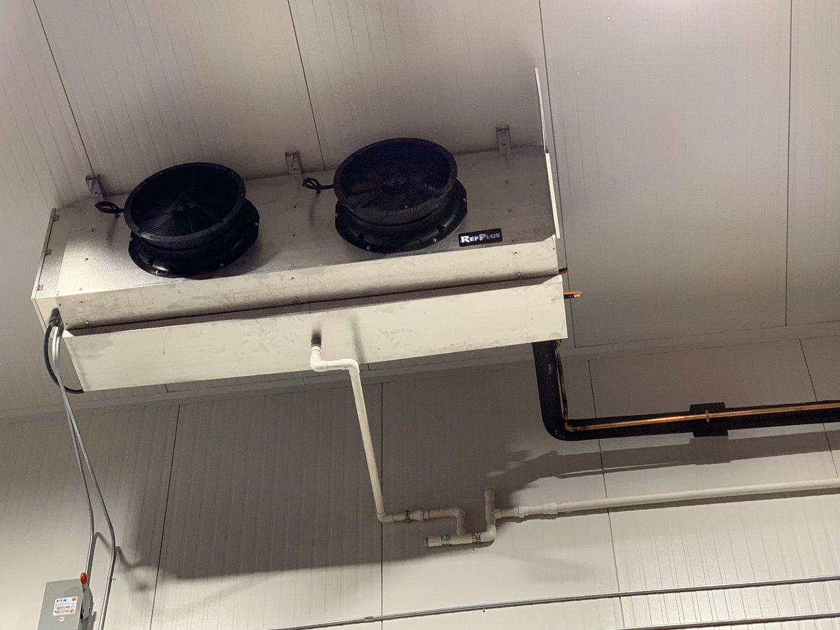 <a href="/RefPlus/">RefPlus</a> condensing units and evaporators installed at a facility in northern New York State by J Hogan Refrigertion. #refrigeration #HVACR #refplus
