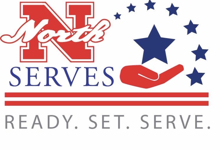 #NorthServes shows the way! Over 35 strong at NAHS Open House! #BigRedTourGuides! #BigRedAmbassadors! #LoveNorthSchools