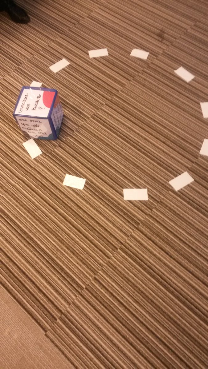 Echanges sur des thématiques "sérieuses" à l'aide d'un dé. Le jeu, domaine extrêmement innovant! C'est la matinée "travailler autrement" avec Plush &amp; Nuggets et <a href="/GroupeHardis/">Hardis Group</a>