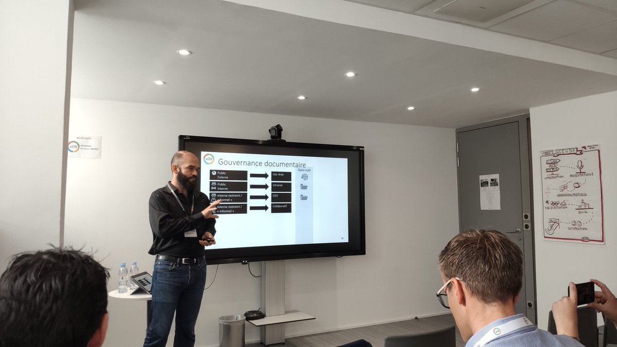 _maxduca's tweet image. #aos @SP_twit Sébastien start the first session at #aosmonaco in #monacodigital office