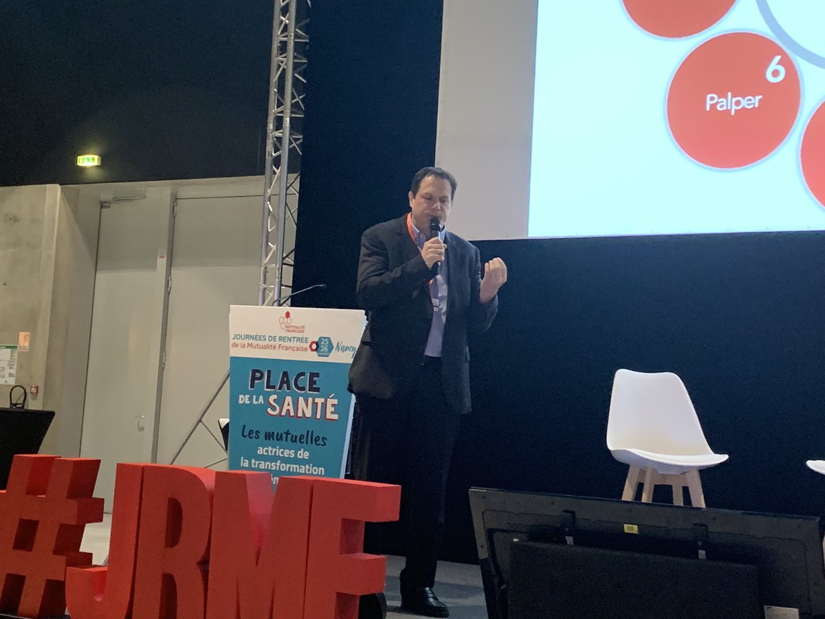 mutualite_fr's tweet photo. #JRMF2019 Place à la conférence « La #télémédecine au service des patients » avec Damien Uhlrich, directeur général de @hopimedical #VillageInnovation https://t.co/5tnCBkrzxe