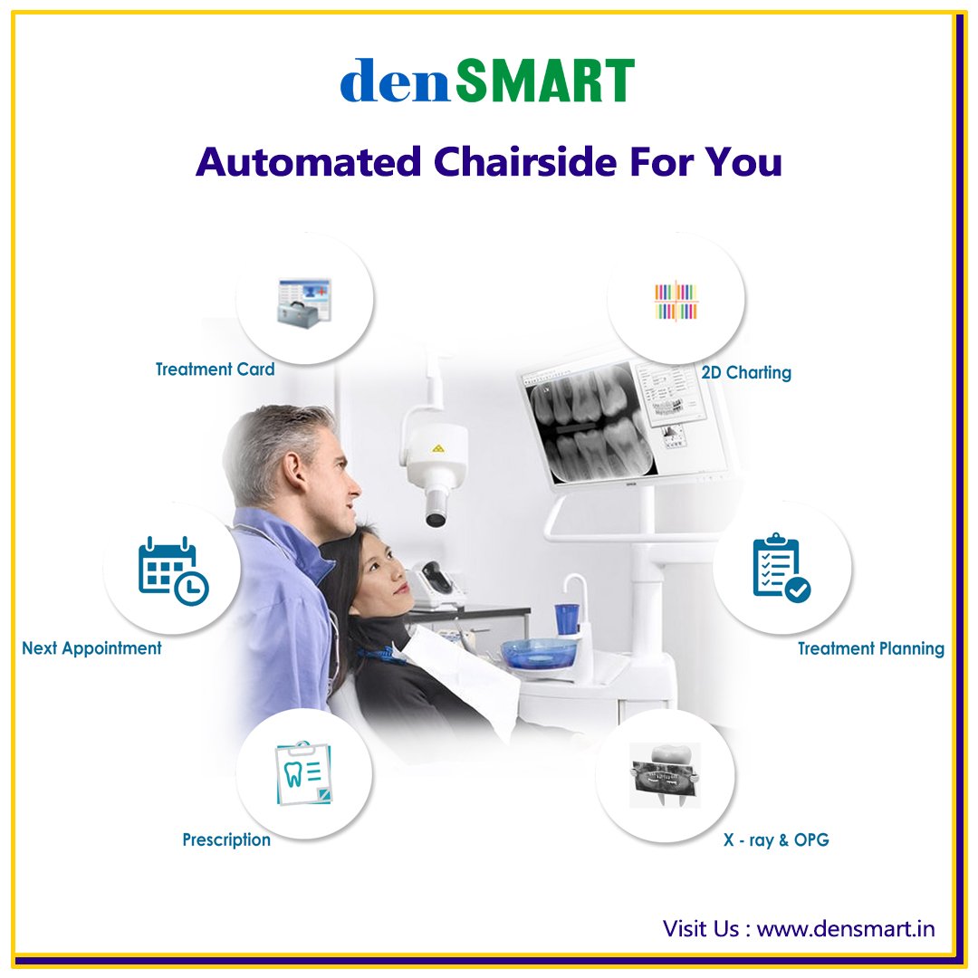 densmarts's tweet photo. You can automate your chairside work with #densmart.
Visit us: https://t.co/HR2NOOHDJQ
call us on: 8169820940
#dental #dentistry #software #practice #management #dentalclinic #dentalsoftware #digitaldentistry #densmart #densoft #practicemanagement #practicemanagementsoftware https://t.co/WaqSsSZnnt