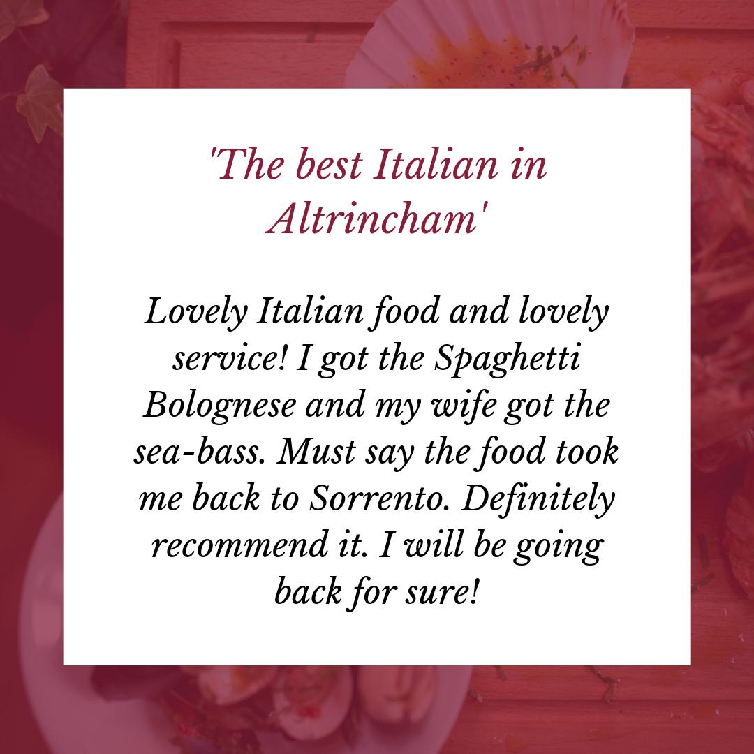 _locanda_'s tweet image. Talk about the best review! 🙌 #review #best #thursday #lovely