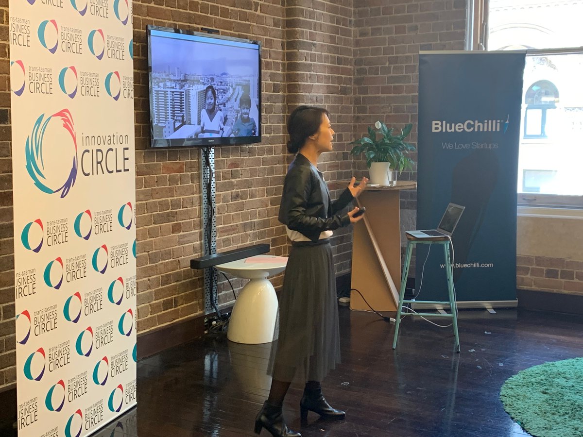 Innovation is not just about technology it is about how people and technology work together. We are delighted to have hosted <a href="/JuliaSuh_/">Julia Suh</a> CEO &amp; Founder @hellopaperplain at the <a href="/BlueChilliGroup/">BlueChilli</a> &amp; Innovation Circle Start-up Series briefing today #proptech #urbanism #thenetworkeffect