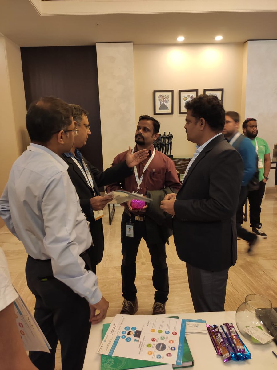 enoahisolution's tweet photo. A super-busy second day at #DVCon2019. eNoah team is getting great traction and amazing response from the visitors. #ASICVerification
@DVConIndia #DVConIndia #eNoah @edveon1 @Rajesh57595021 https://t.co/cXyLIAhOPx