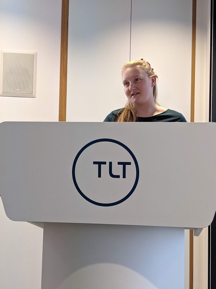 LegalBristol's tweet photo. At our launch Lilly Manzoni, @LegalBristol's Inclusion Lead, discussed the importance of diversity and inclusion and how those values would pervade all our events. She also pushed the agenda for more women and BAME in tech.

#diversity #inclusion #tech #law https://t.co/NLQOrOLN0M