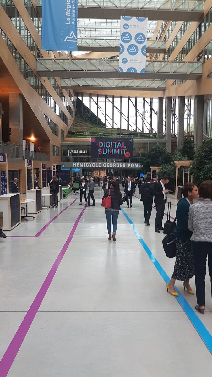 C'est parti pour le #digitalsummit à Lyon