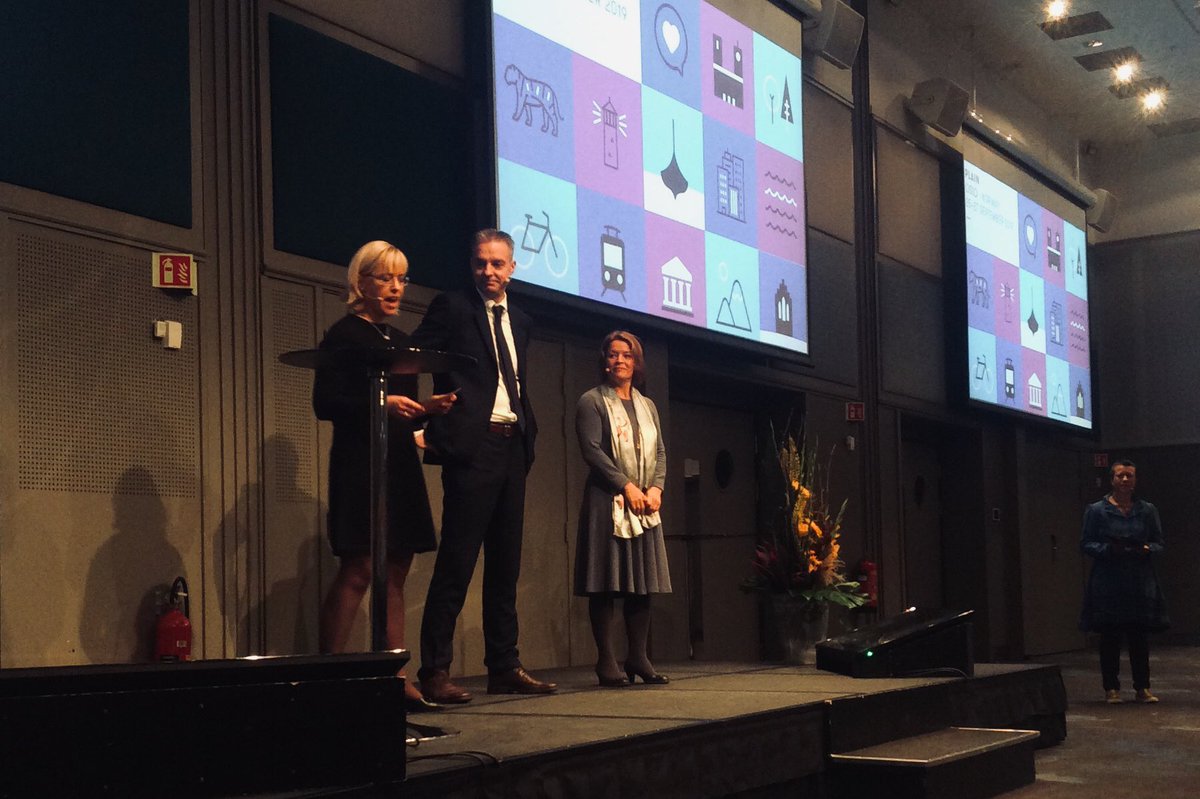 Welcome to PLAIN 2019! Margrethe Kvarenes, President of PLAIN, Steffen Sutorius, director of the Agency of Public Management and eGovernment and Åse Wetås, director of the Language Council of Norway, are opening the main conference. #plain2019