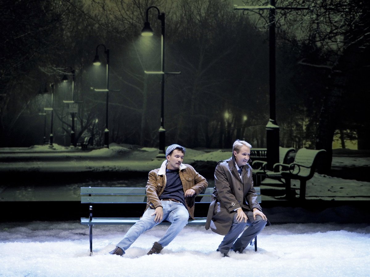 WReschBariton's tweet photo. Tonight's the night! Premiere of «Angels in America» at Neue Oper Wien.
#neueoperwien #angelsinamerica #petereötvös #tonykushner #walterkobera https://t.co/OrB6evm2wG