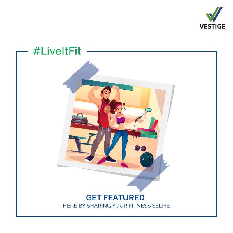 vestigemkt's tweet photo. Let’s indulge in healthy exercises for a fitter body and mind. Share with us an image of how you #LiveItFit, and you could get a chance to be featured on our page.
#WishYouWellth #WorkoutSelfie https://t.co/sKmcifRqet