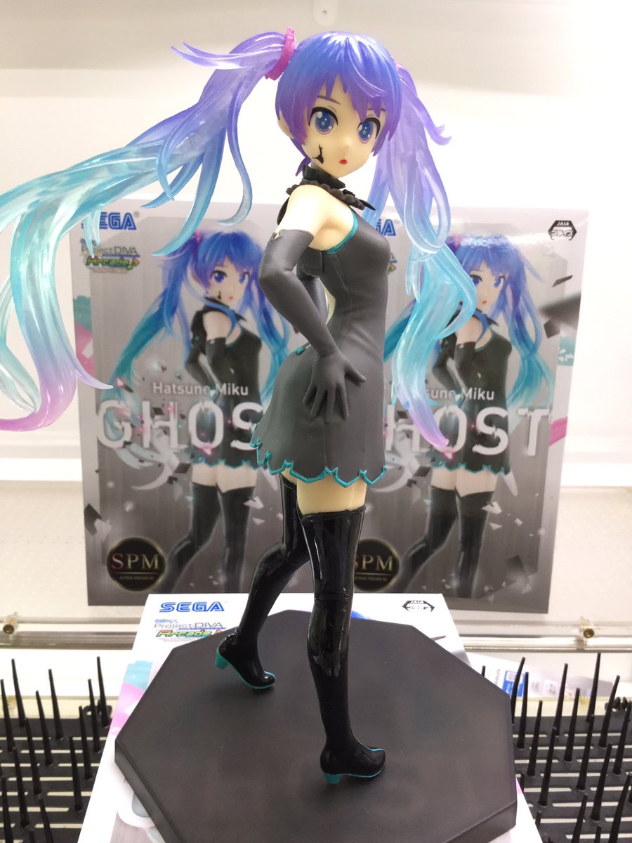 セガ霞ヶ浦 初音ミク Project Diva Arcade Future Tone Spmフィギュア 初音ミクーghost Sp ふわふわぬいぐるみ初音ミクーghost 本日入荷しました クリアパーツがキレイなフィギュア 三月八日 氏デフォルメデザインのぬいぐるみ どちらも