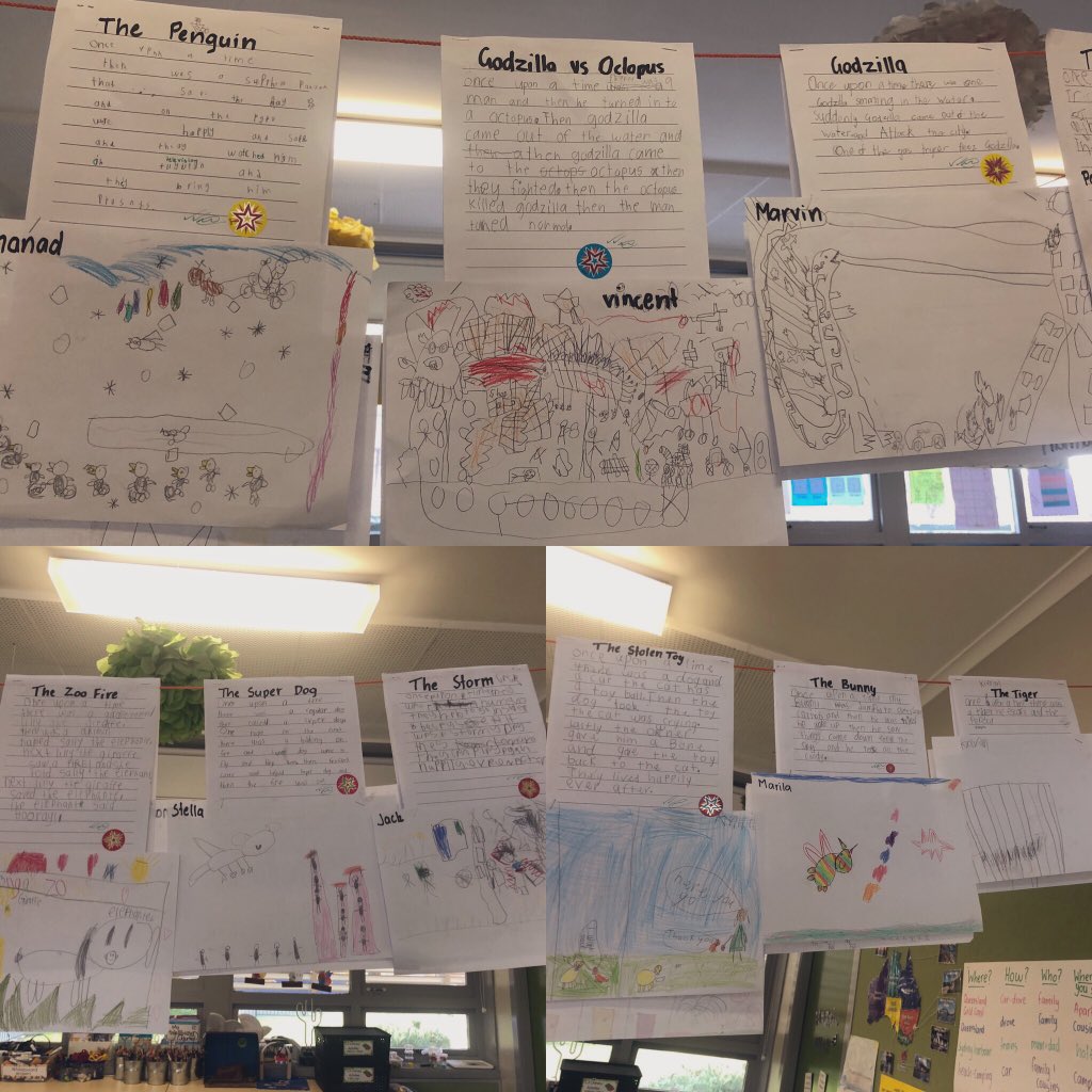 Madeleine Costello (@madeleinecoste1) on Twitter photo This week was all about using a ‘hook’ to get Ss writing imaginatively. Drawing our ideas ‘hooked’ Ss in, we then used this drawing to write our story! Thanks @SobaraKina for the idea and @NoellaMackenzie for the inspiration ⭐️ 📝💭<a href="/Genelle029/">Genelle Petruszenko</a> <a href="/FairWestPS/">Fairfield West PS</a> @Ranya_Isaac <a href="/e_prasad78/">E Prasad</a> This week was all about using a ‘hook’ to get Ss writing imaginatively. Drawing our ideas ‘hooked’ Ss in, we then used this drawing to write our story! Thanks @SobaraKina for the idea and @NoellaMackenzie for the inspiration ⭐️ 📝💭<a href="/Genelle029/">Genelle Petruszenko</a> <a href="/FairWestPS/">Fairfield West PS</a> @Ranya_Isaac <a href="/e_prasad78/">E Prasad</a>