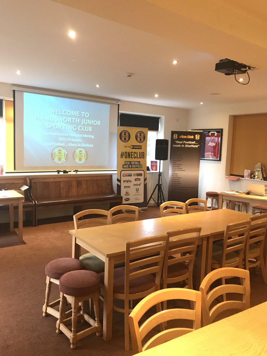 Handsworth_FC's tweet photo. Ambers Bar Opening hours this week 

Tonight 6-10 
Friday 6- 11 ( Race Night ) 
Saturday- cafe 9- 12 Bar 12-6
Sunday - cafe 9-3 Bar 12-6 
Monday 6-10 ( Man U v Arsenal)
Tuesday 6-10 

Come and join us ◼️🔶◼️🔶 https://t.co/X3kOtVk4dM
