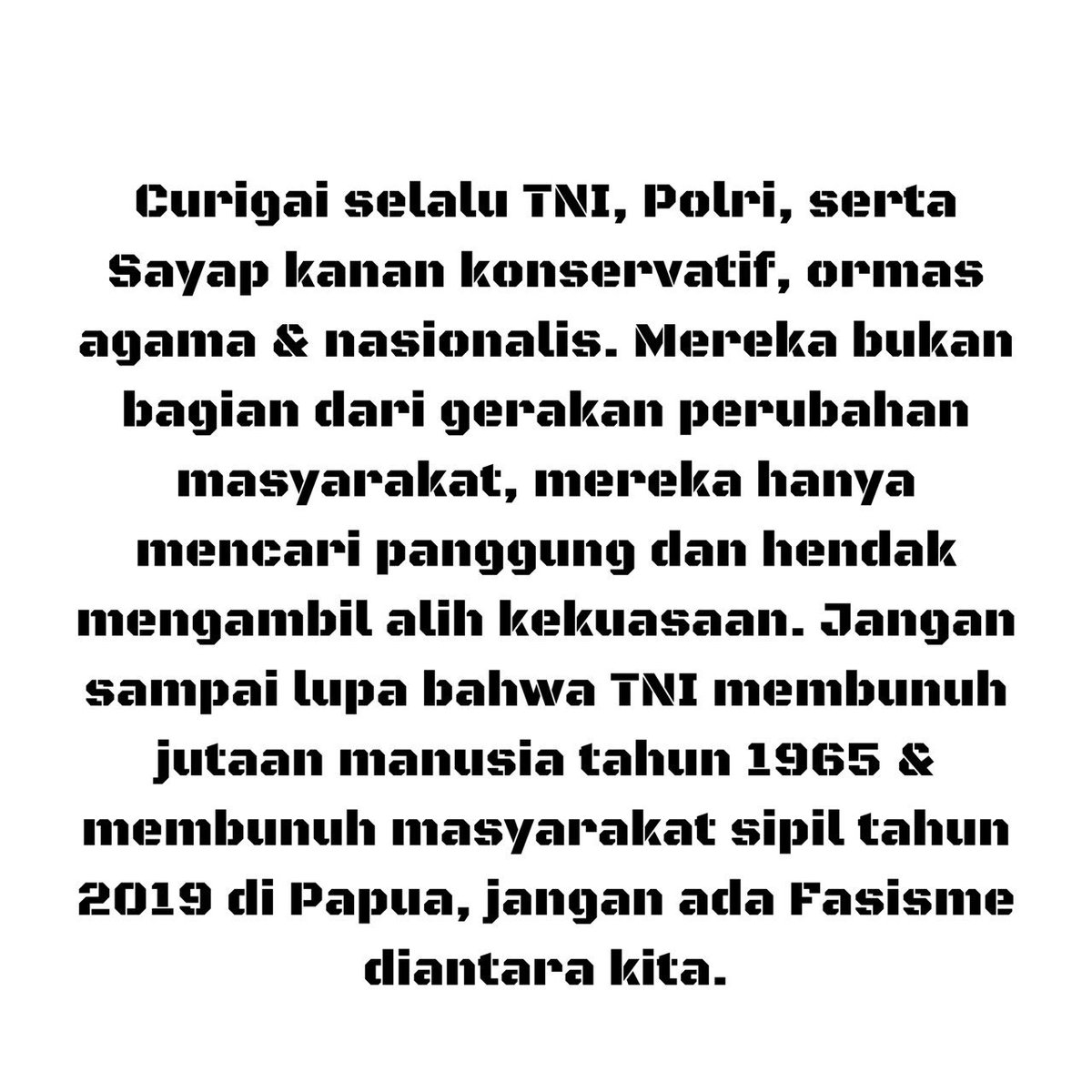 Pesan agar kawan-kawan yang ada di jalan untuk beristirahat.!!!!!!!!!
Kembali siaga, cek kawan di samping kanan dan kiri.
Susun kembali strategi.
Minta restu dan doa orang tua.