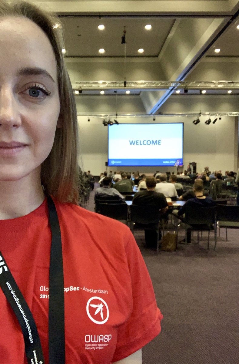 _lely___'s tweet image. On the volunteering side this time at #GlobalAppSec #Amsterdam @AppSecEU