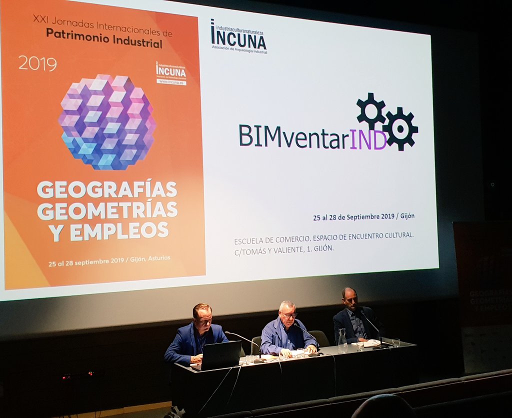 somos_incuna's tweet photo. HBIM, geometría y datos para un inventario vivo. 
ALBERTO ARMISÉN FERNÁNDEZ. Técnico Superior en Electrónica Industrial. CEO de CONTROL BIM.
+información en la web https://t.co/0USeAGJfvz
#HBIM #INCUNA2019 #PatrimonioIndistrial #PonentesINCUNA2019 #gijón #ControBIM @HBIM https://t.co/wm8yCK355f