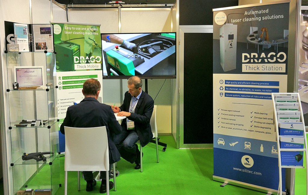 [#PLI2019] Dernier jour pour nous rencontrer au salon <a href="/pli_laser/">Procédés Laser pour l'Industrie</a> et découvrir les machines #laser de nettoyage #DRAGO 👍

📍RDV au Parc des Expos de Colmar, stand D8, jusqu'à 17h📍